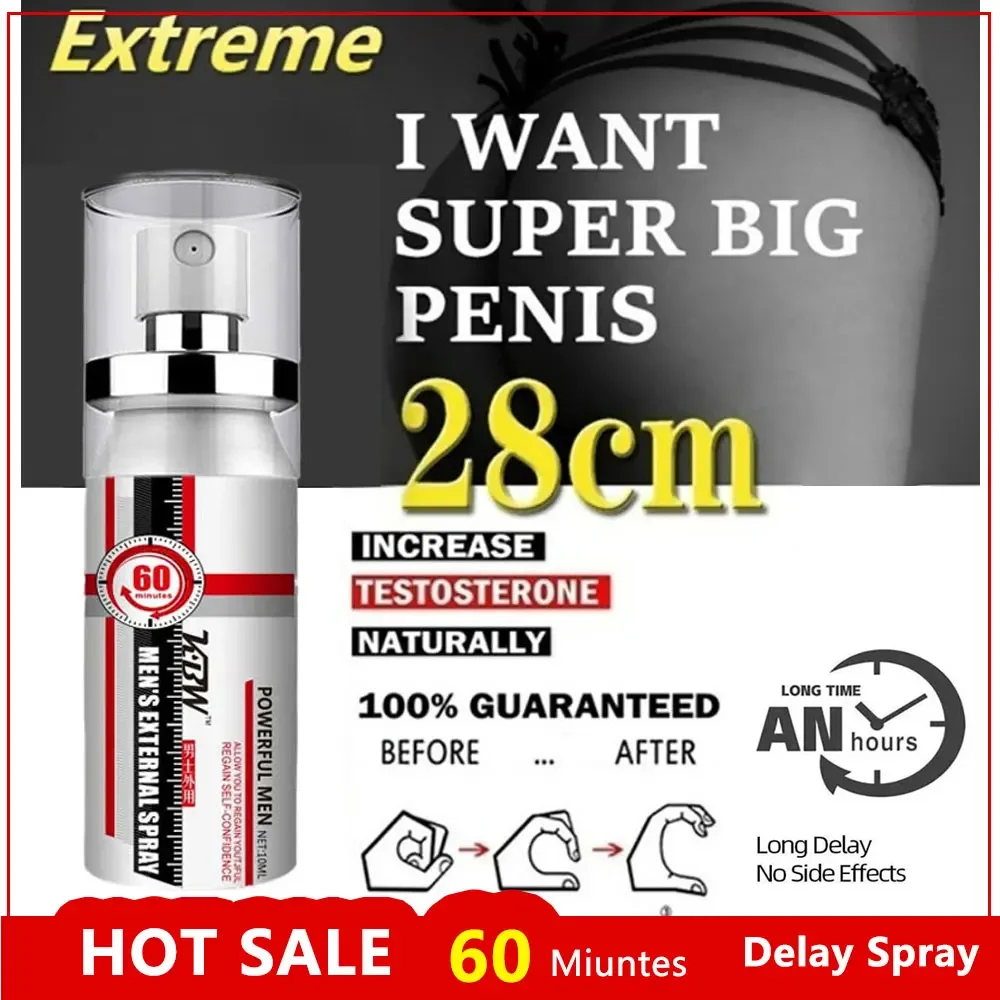 New 2023 10ml Climax Spray Powerful Delay Products for Men Penis Extender Prevent Premature Ejaculation Enlargement Prolong