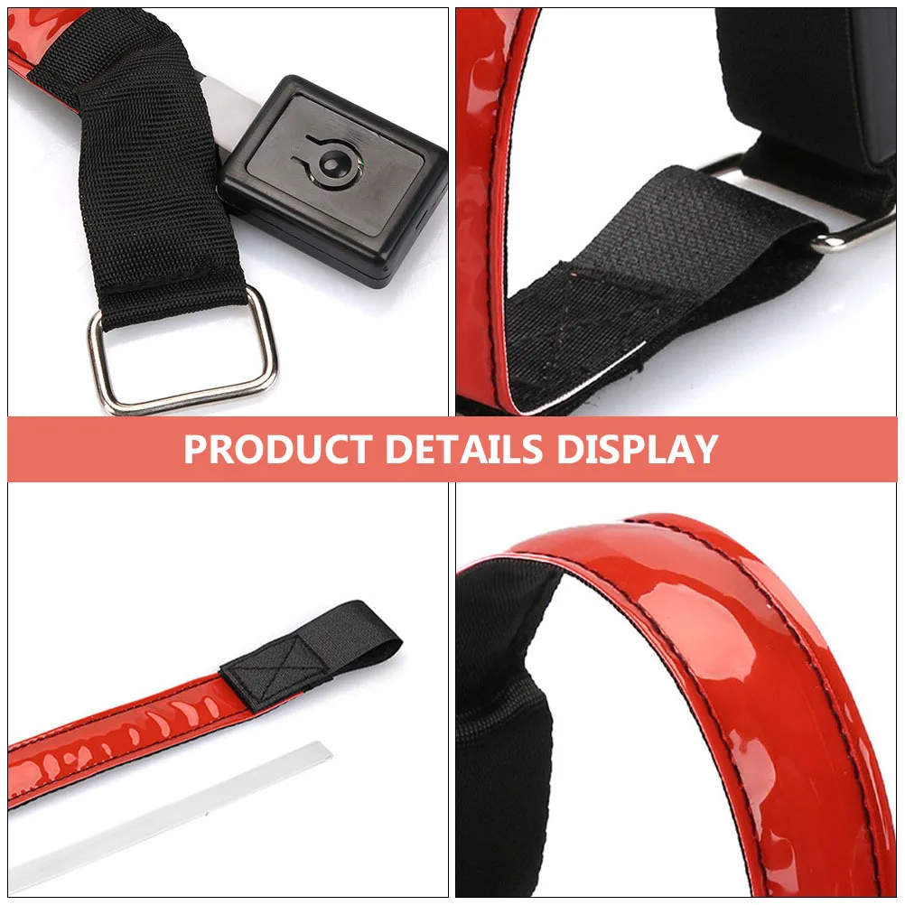 

2Pcs LED Safety Armband Light Reflective Strap Night Running Jogging Cycling Glow Band Long-Lasting Waterproof