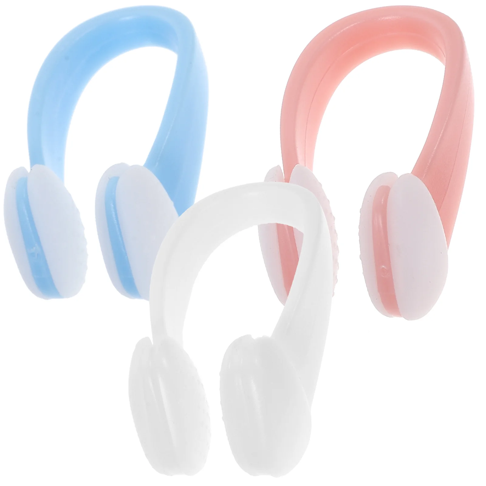 3 Pcs Choking Swim Nose Clips for Nose Clips For Adult Adults Kids Diving Soft Silicone Non Comfortable Skin Friendly