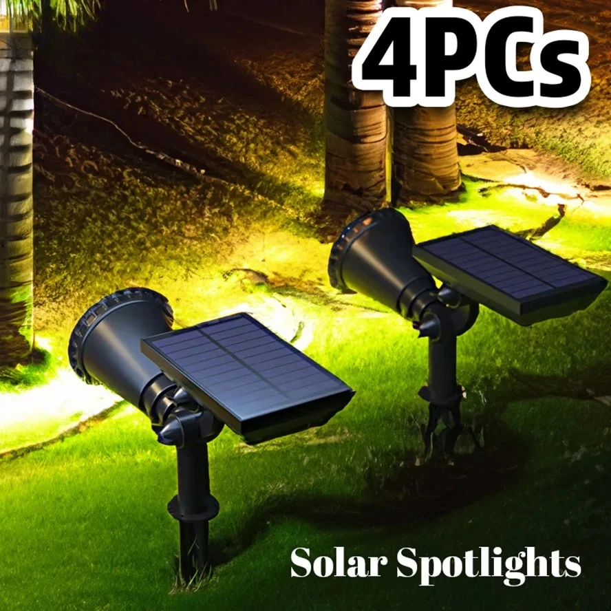 9 Leds Solar Spotli…
