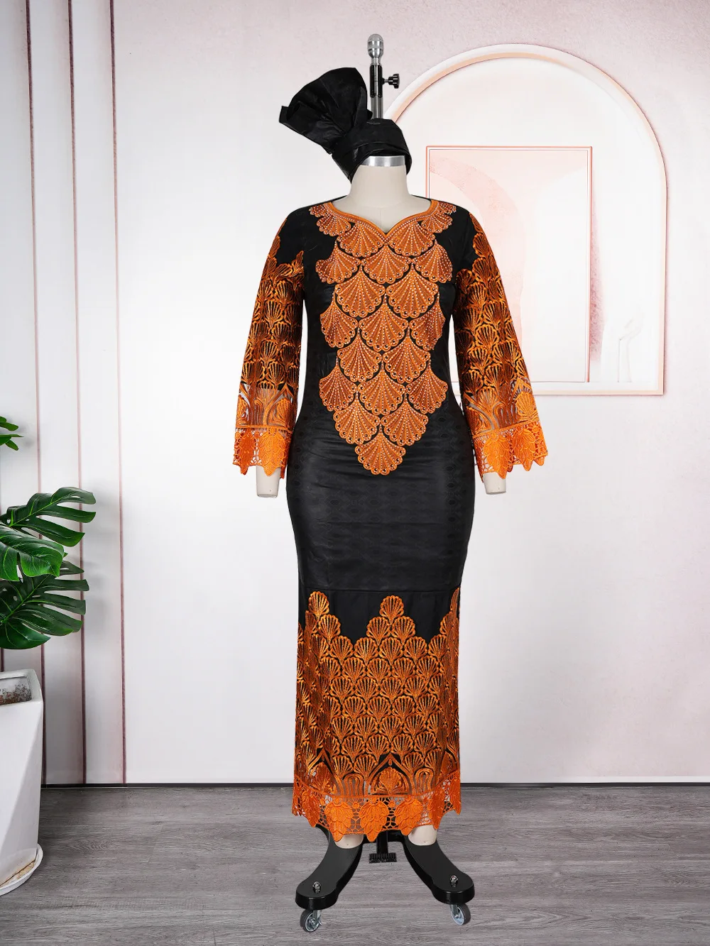 vestido-largo-de-moda-para-mujer-con-decoracion-de-diamantes-africanos-tunica-holgada-boubou-dashiki-ankara-hijab-caftan-marroqui-abaya-panuelo-para-la-cabeza-vestido-de-fiesta