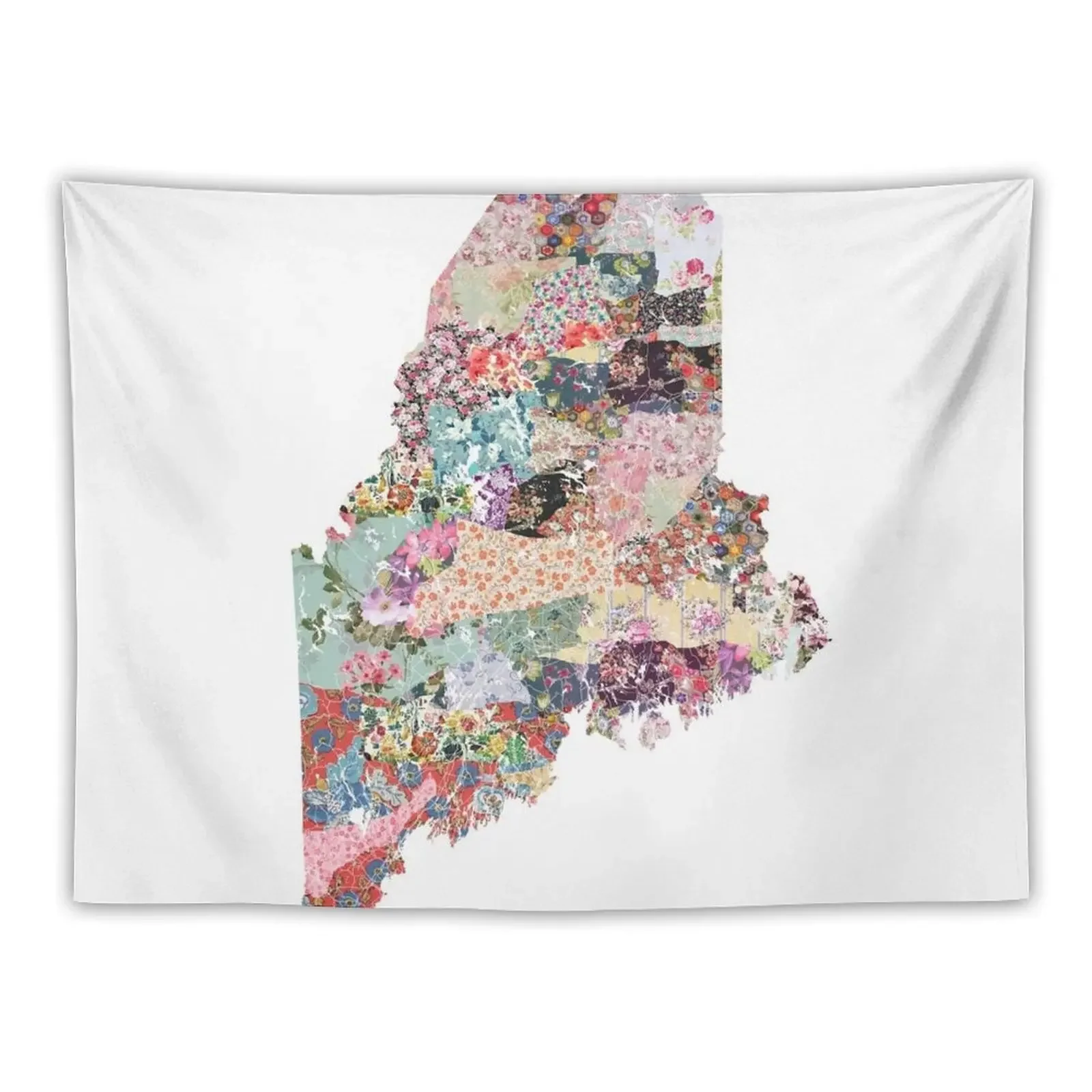 

Maine map Tapestry Room Decor For Girls Wall Deco Hanging Wall Tapestry