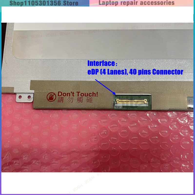 17.3 INCH B173ZAN01.3 (3840x2160) 40 Pins UHD 4K IPS LCD Screen Display Panel