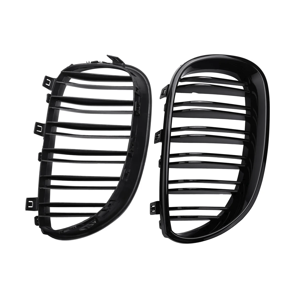 

Car Styling Front Kidney Grilles Racing Grille for BMW 5 Series E60 E61 M5 2003-2010 Car Accessories(Bright)