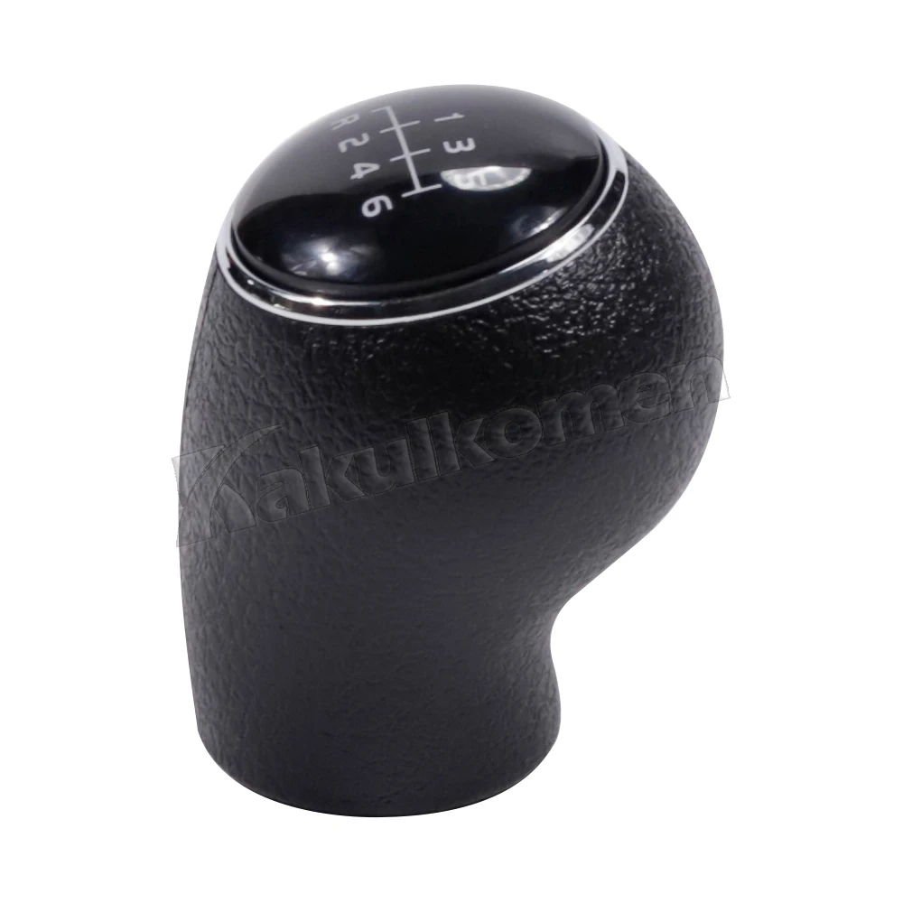 Schaltknauf Schalthebelkopf mit Leder-Manschette für Mercedes Benz Vito Viano W639 2003-2010 Schwarz 6-Gang Schaltgetriebe – Detail 25