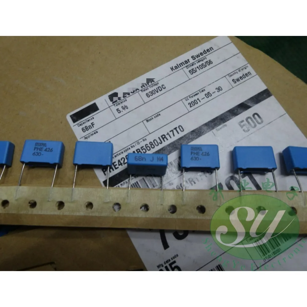 

20PCS 0.068uf/630v 68nf 683 brand new 15mm film capacitor PHE426MB5680J