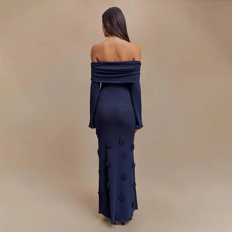 Saída de praia fena para biquíni, proteção solar, cor pura, vestido de praia floral em tricô, sexy, cintura alta, um ombr...