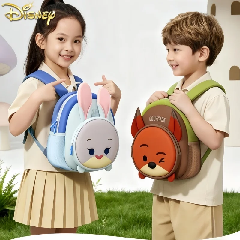 

Рюкзак-сумочка Disney для детского сада, легкий, дышащий, стильный, милый, на тему Зоотопии, подарок на день рождения для мальчиков и девочек