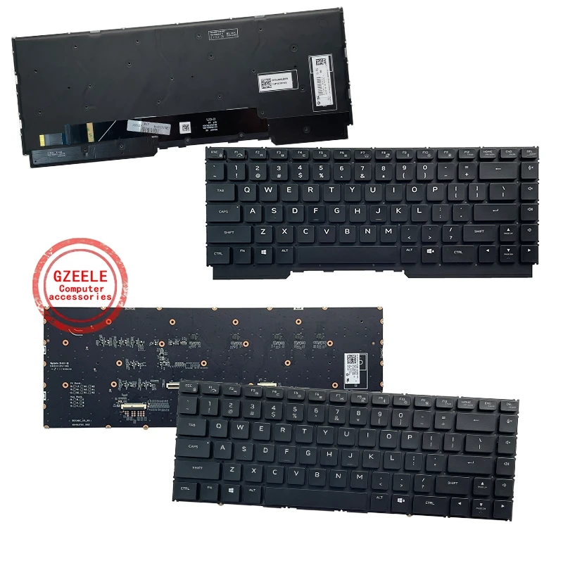 New keyboard for Dell Cherry G16 7620 7630 7625 7635/M15 R5/M15 R6/M15 R7 RGB backlit US keyboard Mechanical keyboard
