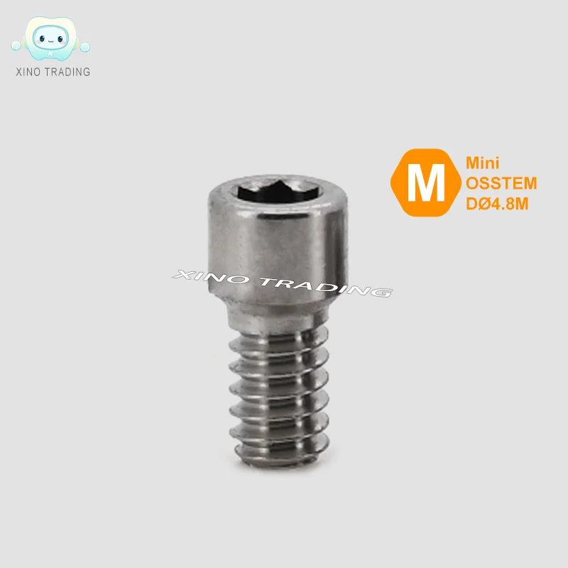 5Pcs Titanium Dental Healing Accessories Bridge Screws Abutment Regular Implant Composite Different Diameters Screw