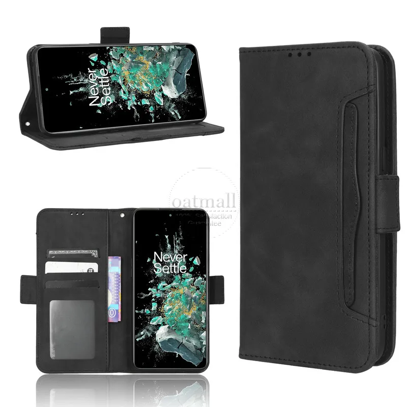 Wallet Cases For Oneplus 10T 5G Case Magnetic Closure Book Flip Cover For One plus 10T Leather Card Holder Mobile Phone Bags image 4