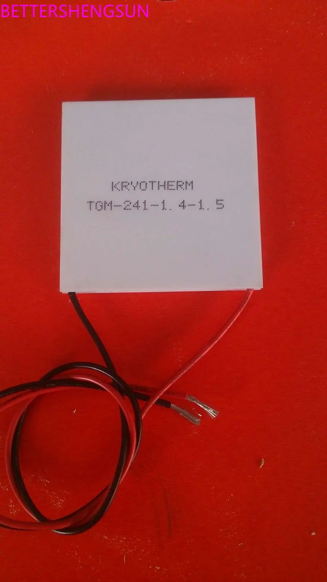 TGM-241-1.4-1.5 12V1.5A 18W thermoelectric power generation sheet temperature 230 degree thermoelectric module