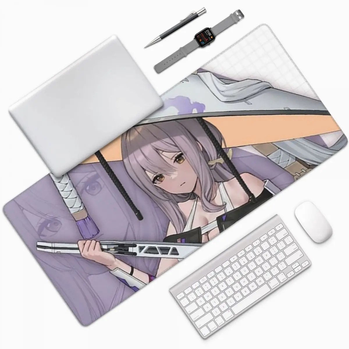 

Nikke The Goddess Of Victory Shooting Mobile Game Large Mouse Pad Computer Keyboard Mouse Mat Gamer Laptop Desk Mat Table Mats