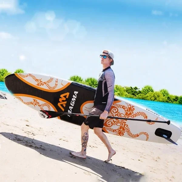 Neueste Design Holz Stil Sup Boards aufblasbare 2021 Paddel aufblasbare Sup Board Adventure Sup Board zum Surfen