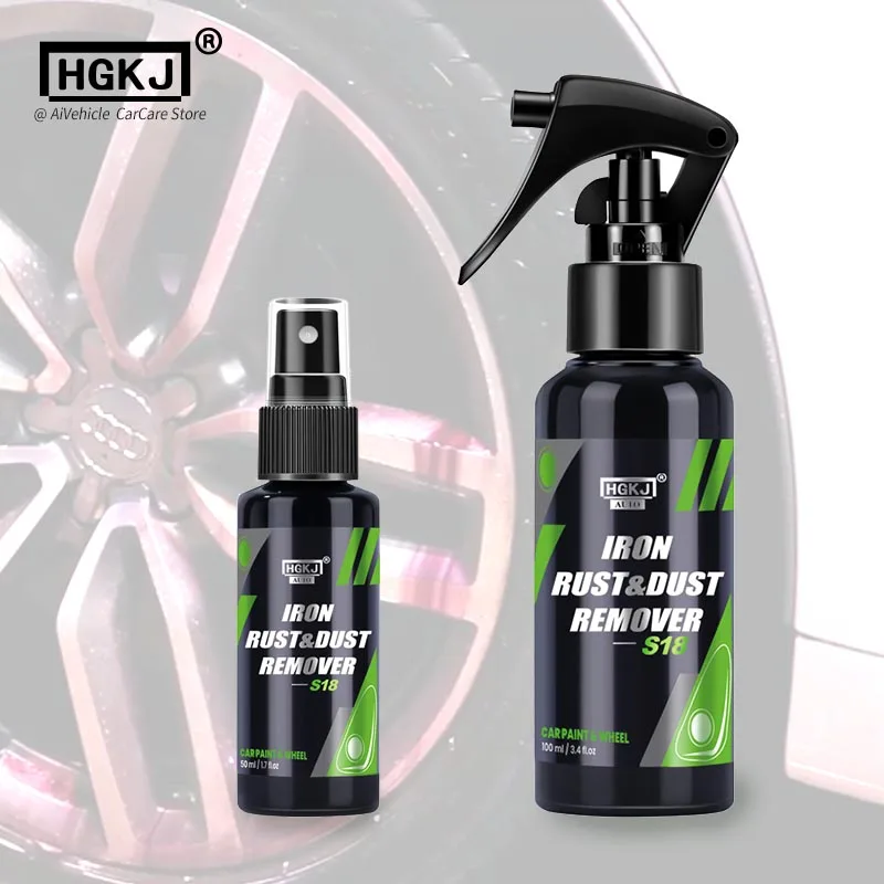 

S18 Iron Remover Protect Wheels And Brake Discs From Iron Dust Rim Rust Cleaner Auto Detail Chemical Car Care HGKJ