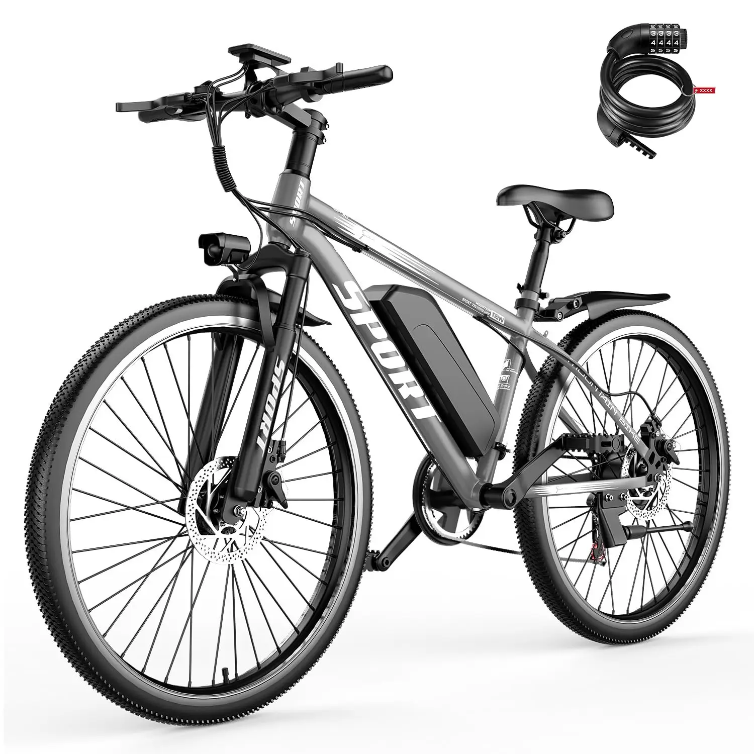 Electric Bike Adults 350W Peak Motor 26