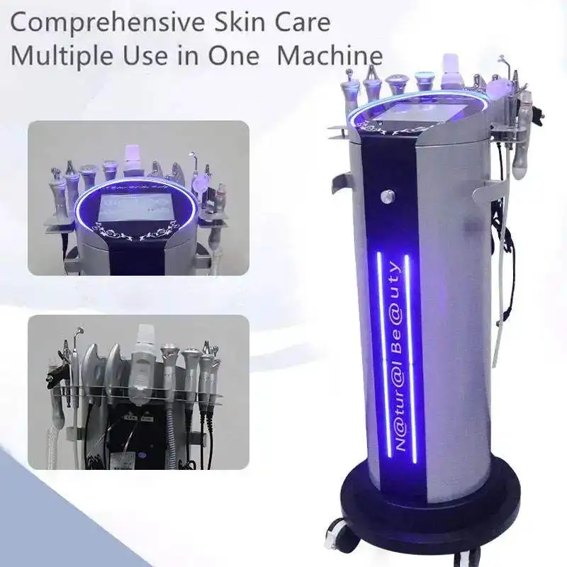 Facial Cleaning Skin Rejuvenation And Wrinkle Removal Multi-Functional Ultrasonic Water Microdermabrasion Facial Care Machine