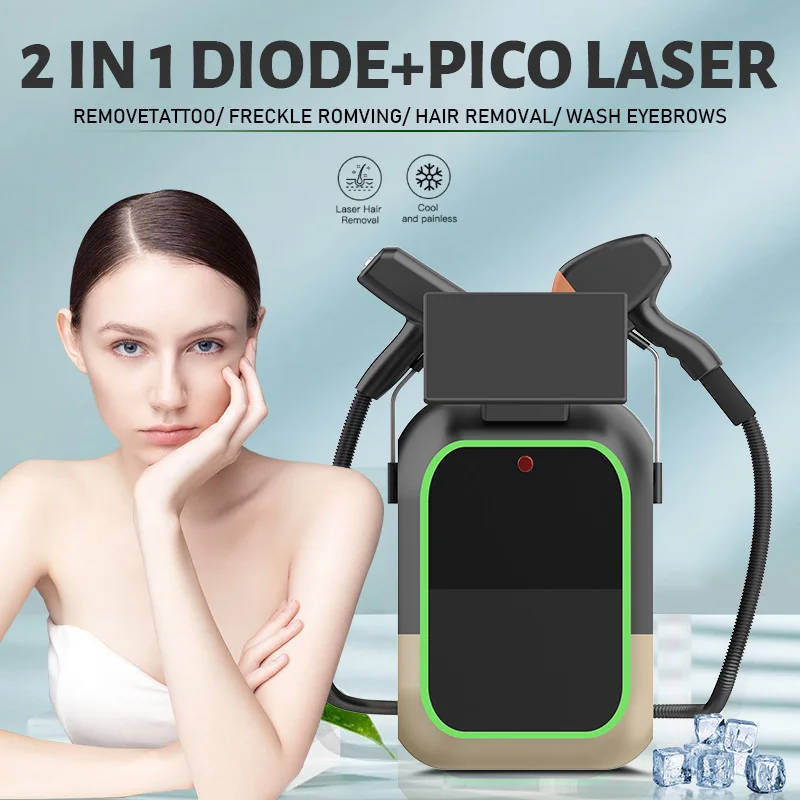 جهاز إزالة الشعر بالليزر ديود 4000 وات احترافي 755/808/940/1064 معدات إزالة الشعر متعددة الطول الموجي عالية الطاقة