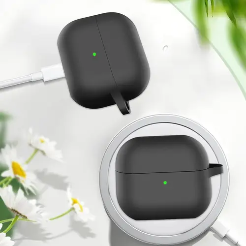 Imagen 2 del producto Funda de silicona para Galaxy Buds 3FE(2025) /Buds 3Pro / Buds 3 Funda protectora completa con kit de limpieza para Samsung Galaxy Buds3