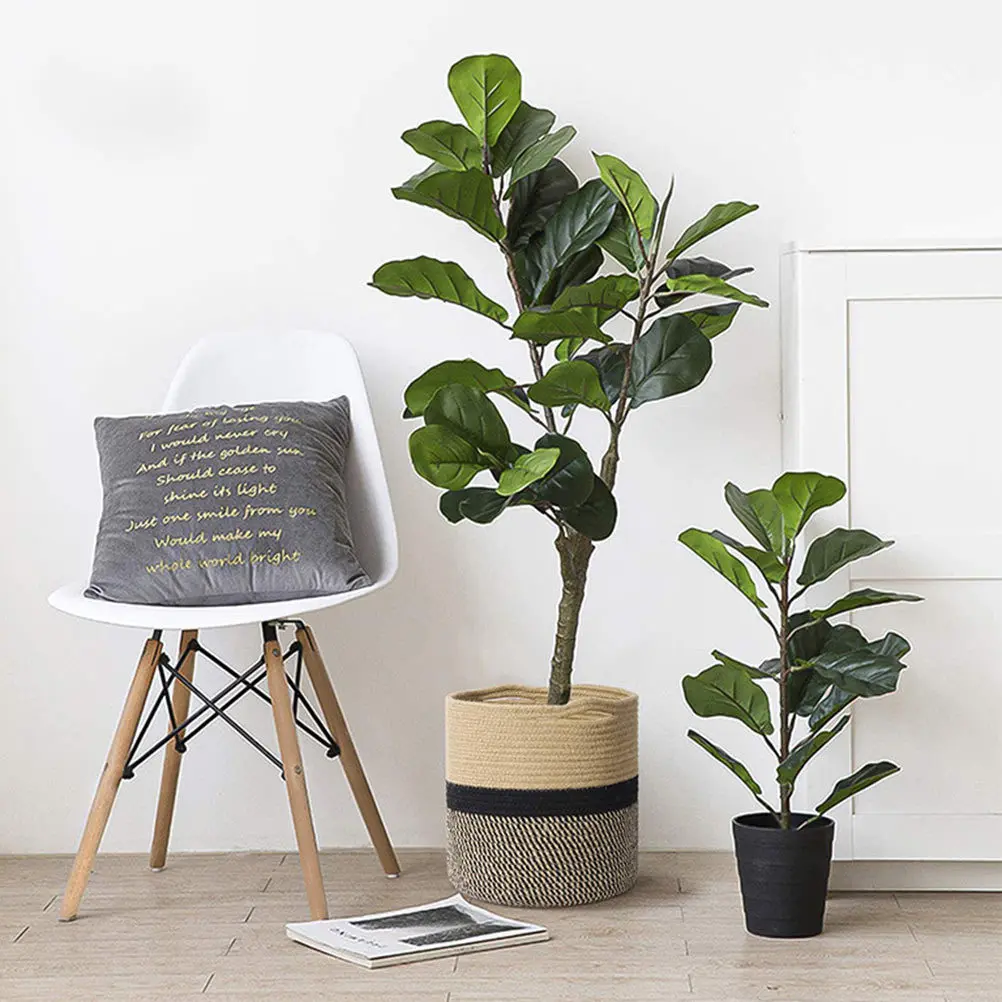 

1Pcs Round Storage Basket Home Organizer Multipurpose Large Capacity Sundries Box Woven Container for Clothes Books Snacks