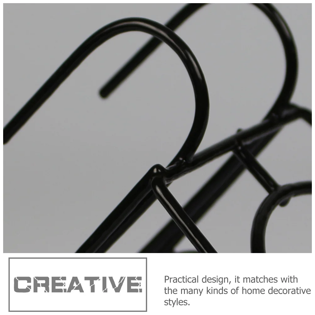 

2Pcs Hanging Bonsai Rack Flower Pot Holder for Outdoor Yard Decorative Flowerpot Hanging Rack Premium Black Plant Stand Space