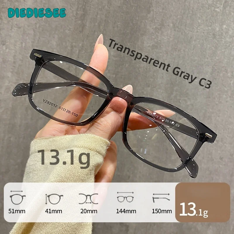 DIEDIESEE Ultra Light TR90 Eyeglass Frame Can Be Matched With Prescription Glasses For Myopia And Hyperopia Men And Women 82012