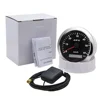 해양 GPS 속도계 60/120 KM/H GPS 안테나 7 색 백라이트, 오토바이 보트 자동차 트럭 용 85MM 속도 게이지 미터 2