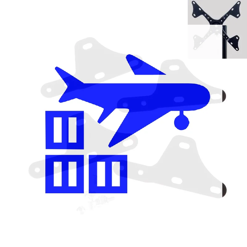 

4 шт./компл. AD100 крепление для телевизора LCd кронштейн держатель адаптер удлинитель детали VESA100X100 к VESA 200X200