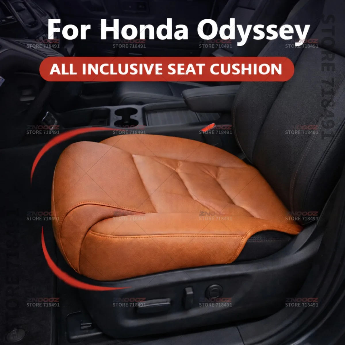 For Honda Odyssey Car Seat Leg Support Extension Seat Cover Memory Foam Extender Cushion Interior Accessories