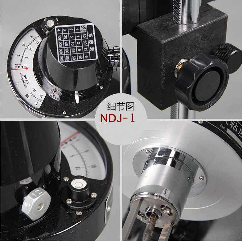 NDJ-1  Pointer  Viscosity Tester  Rotary Viscometer /Coating, grease, food and other liquid viscosity tester