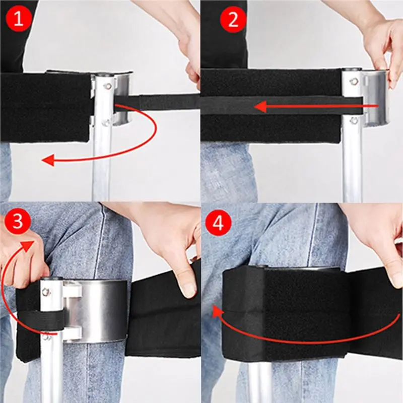 N96R For Enhanced Comfort And Safety Drywall Stilt Straps- 1 Pair Designed For All Stilt Models