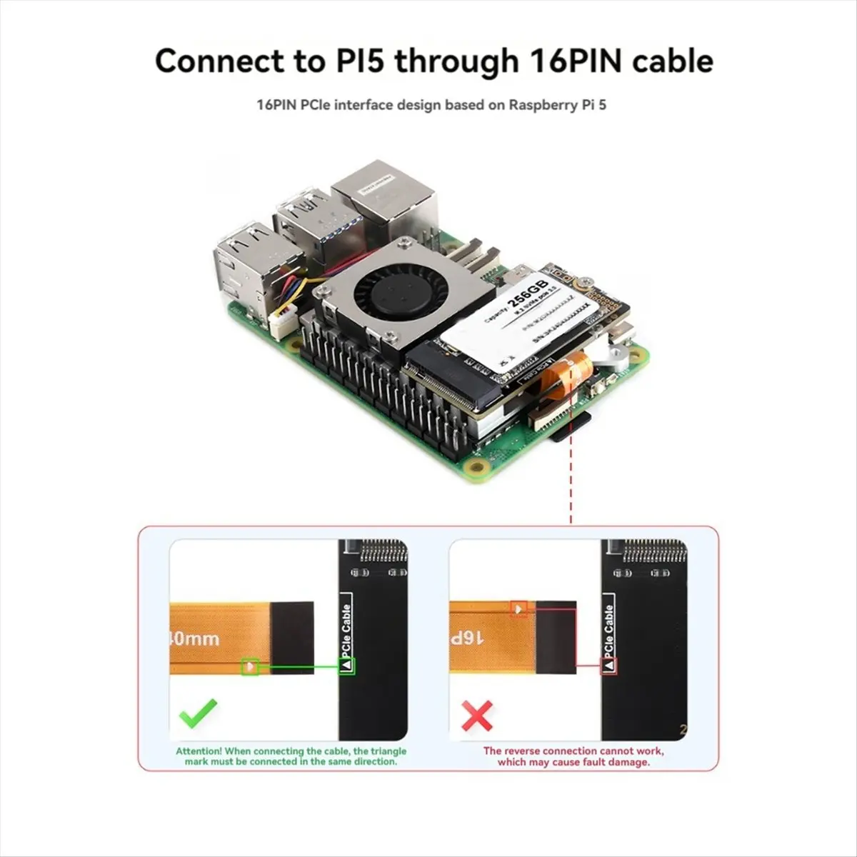2026 جديد + ل 5 PCle إلى M.2 لوح مهايئ مع منفاخ + بالوعة الحرارة Gen3 M.2 NVMe لوح تمديد لـ 2230 2242 NVMe SSD