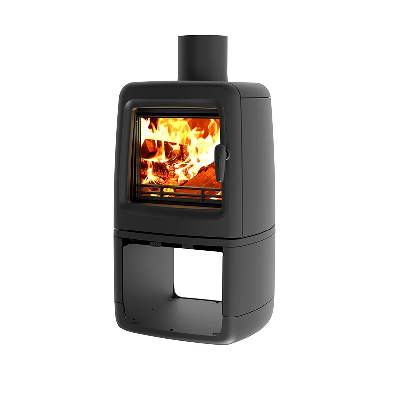 

Real fire fireplace Domestic wood burning Modern indoor heating Cast iron wood burning stove