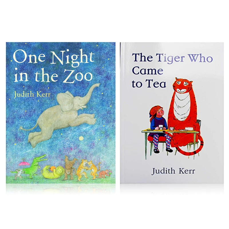 

The Tiger Who Came to Tea By Judith Kerr Educational English Picture Book Learning Card Story Book For Baby Kids Children Gifts