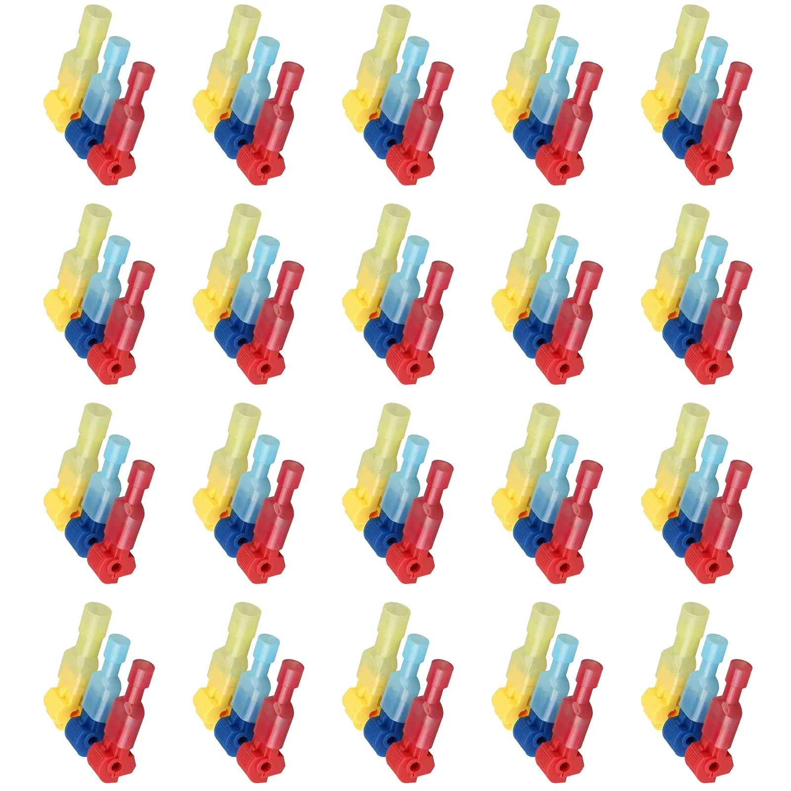 Hardware Connectors Supplies Terminals Tool 60pcs Electrical Part Fasteners Insulated crimping Set Accessories