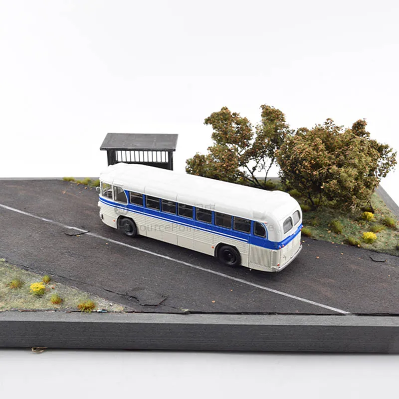 1:43 soviétique Ville Expérimentale Bus ZIS-129 Vieux Bus Interville Modèle JAVN058 Bus Modèle Cadeau