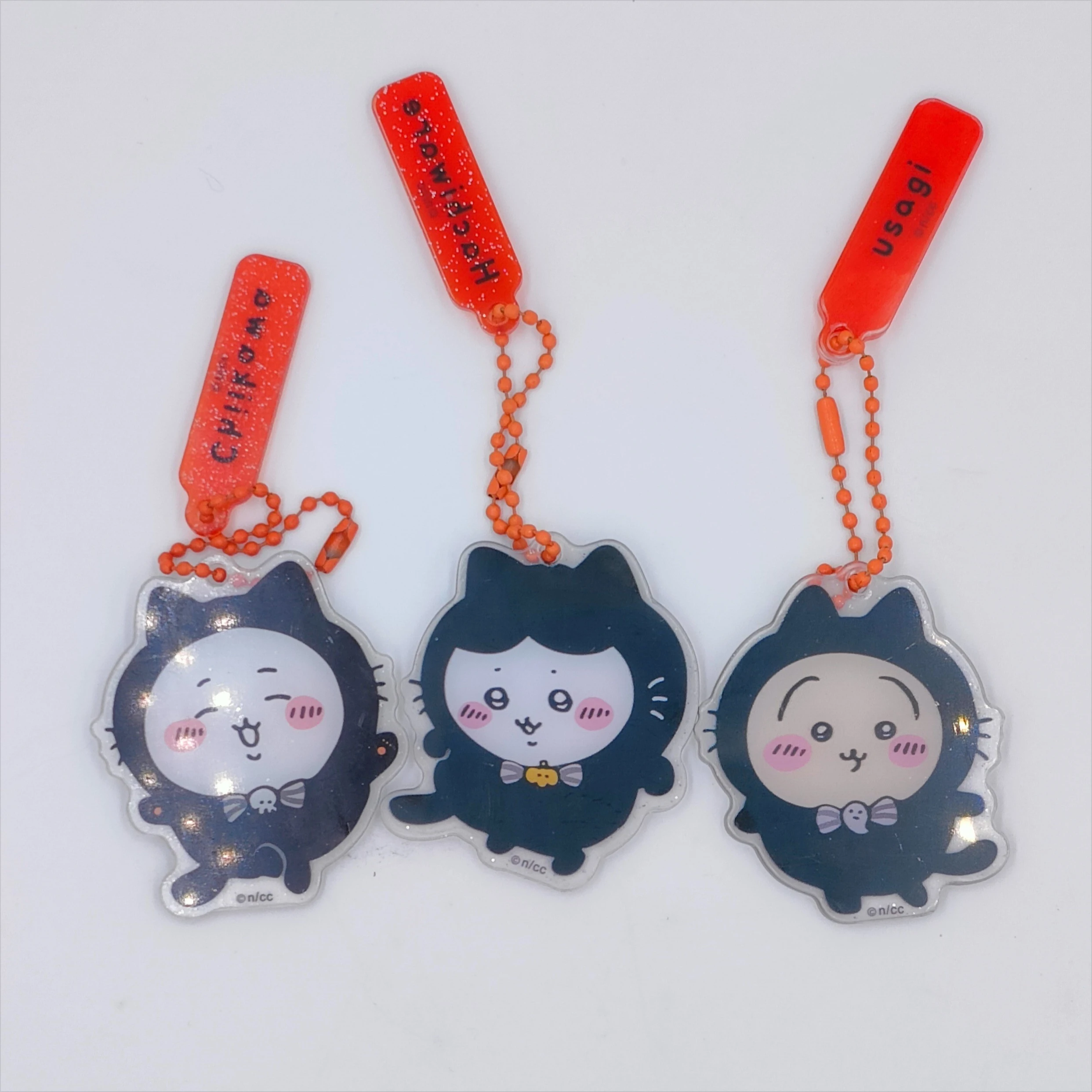 

Chiikawa Хэллоуин ограниченный выпуск черный кот акриловый кулон брелок новая модель на складе вручную