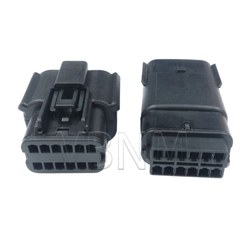12 Pin 33472-1201 33482-1201 Car Automotive Headlight Plug Female or Male Connector Plug For Ford Focus Mondeo Buick Chevrolet
