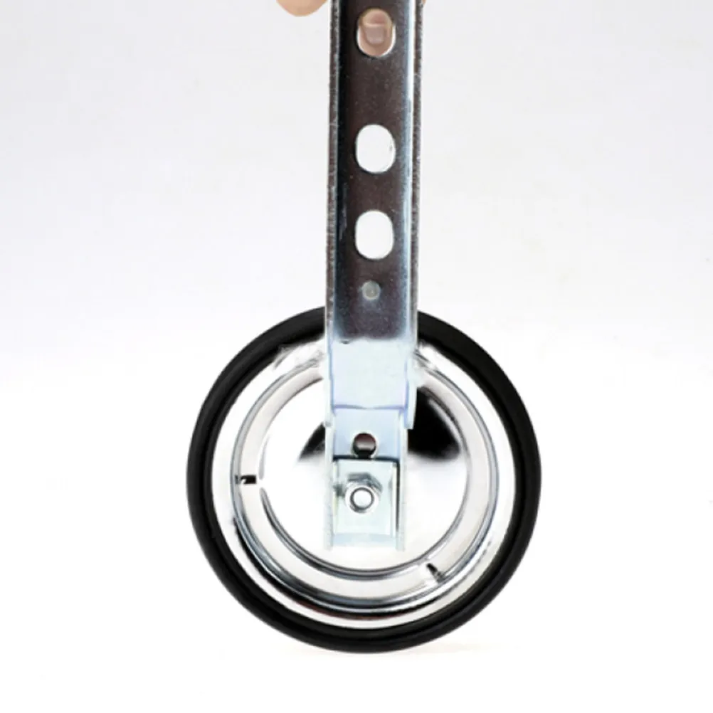 

Set of 2 Heavy Duty Kids Bicycle Training Wheels Adjustable Universal for 12 14 16 18 20 Inch Bike Balance Training Wheels