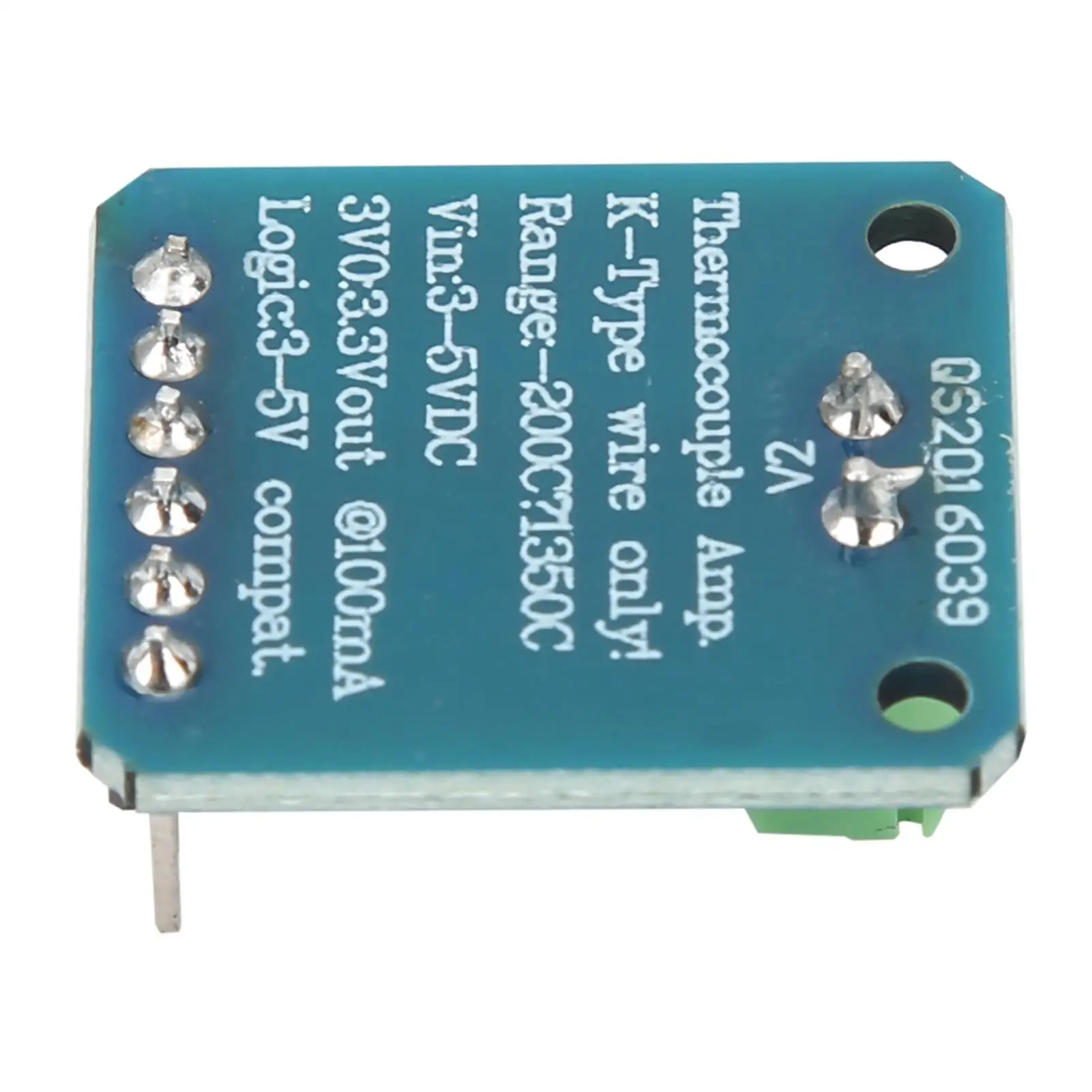 K Type Thermocouple Temperature Sensor Module -200℃ to +1350℃ with SPI Digital Output MAX31855 Connector