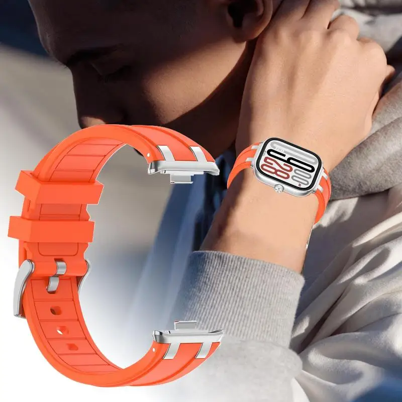 Correa de reloj delgada para Redmi 5/Redmi 4/Xiaomi 8pro/Xiaomi 9pro, pulsera suave y ligera, pulseras de liberación rápida