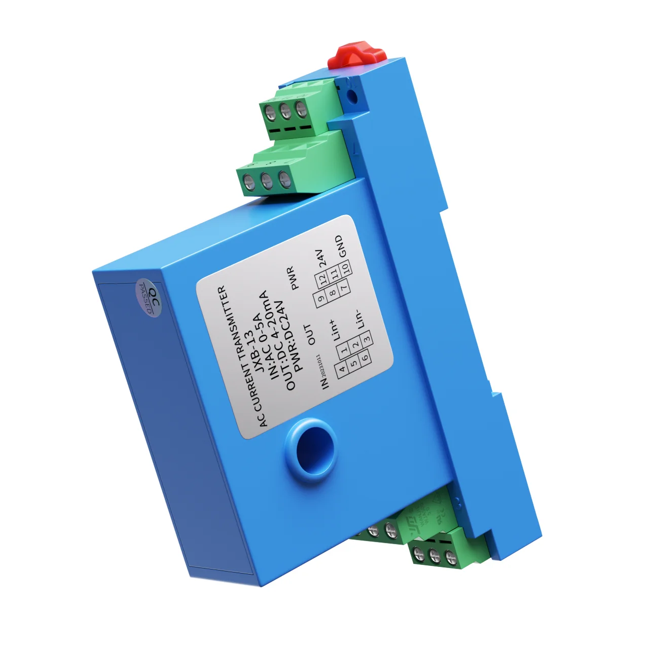 AC DC Current Transmitter 0-150A Current Sensor Hall Current Transducer 4 20ma RS485 DC24V AC Current Transmitter RS485