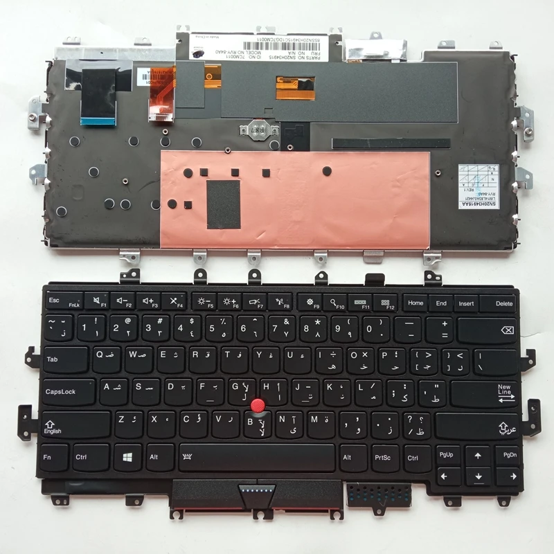 US/AR/PO/SP Keyboard for Lenovo X1 Carbon 2nd 3rd 4th 5th 6th 7th