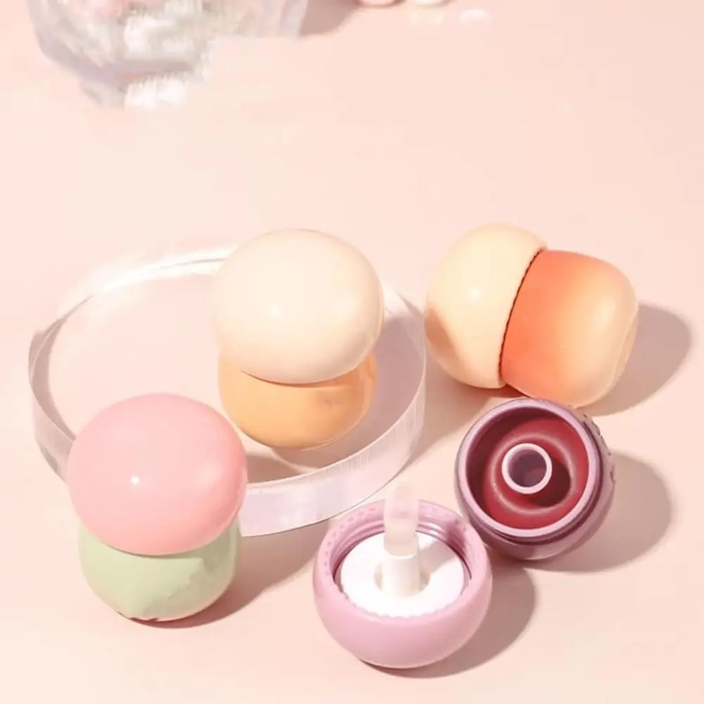 Hot Non appiccicoso sfocato budino vaso labbra colorato lucido budino bagliore balsamo per labbra liscio lucidalabbra per nutrire
