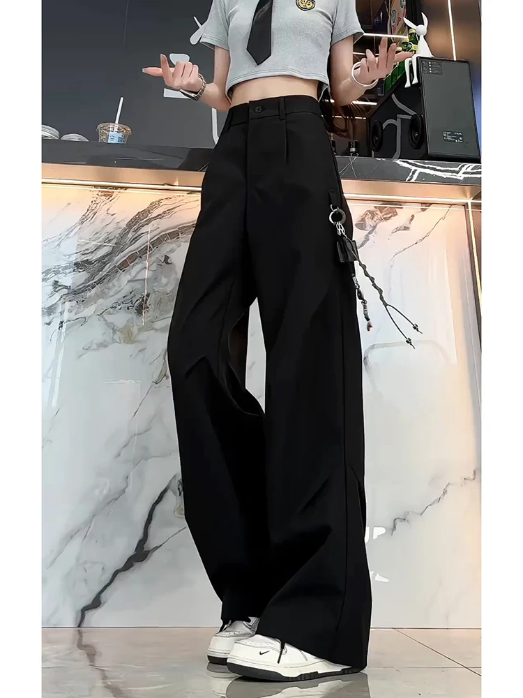 

Bla Qui Dry Pleated Thin Hiking Outdoor Work Trousers for Men And Women Summer Tee Anti-Defensive Soldier Assault Pants