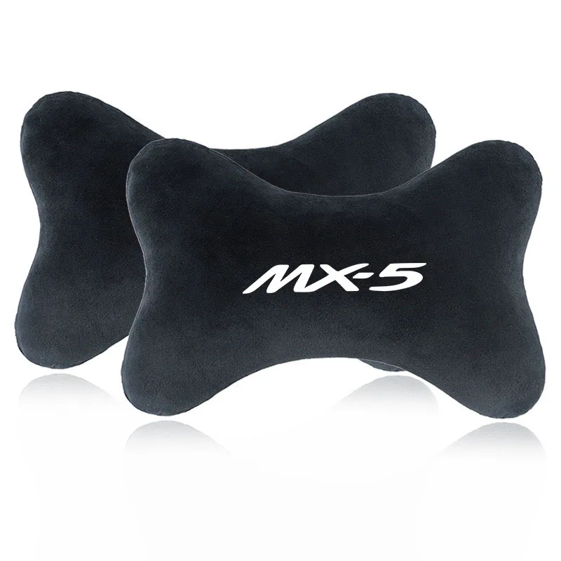

Car Headrest Cover Auto Seat Cover Head Neck Rest Pillow for Mazda 2 3 4 5 6 7 8 323 626 CX-3 5 8 9 MX-5 30 RX-8 Auto Styling