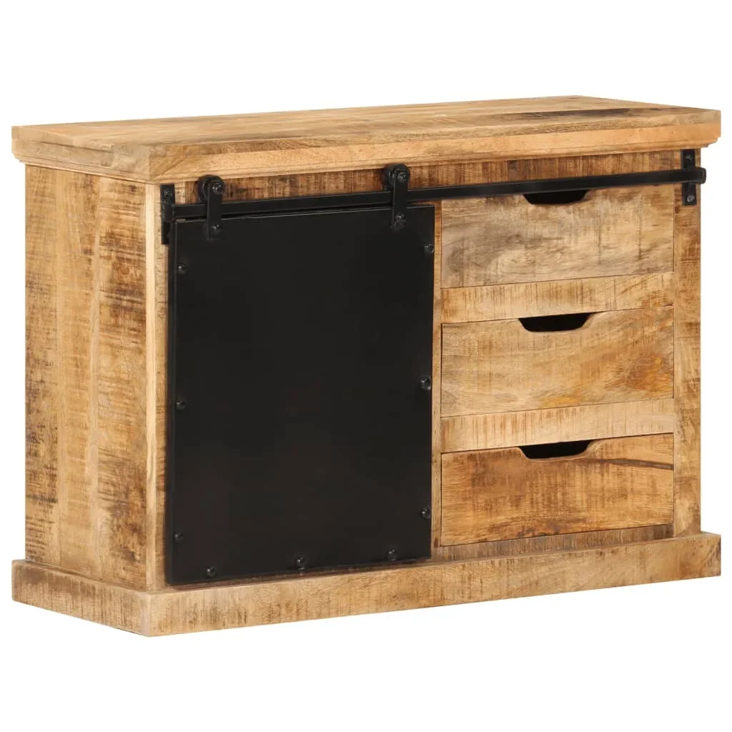 Buffet 80x30x55 cm solid raw mango tree drink