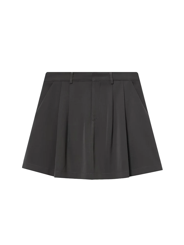 TFMLN Set di gonne blazer da donna eleganti con risvolto Giacca slim a maniche lunghe Minigonna a trapezio Primavera Autunno Nuovo abito casual femminile