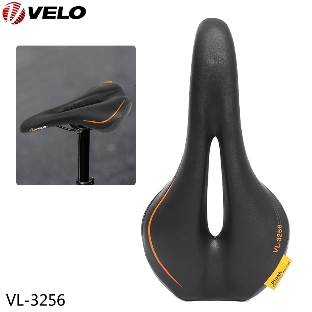 VELO VL-3256 Bicycle Saddle MTB Mountain Bike Soft Comfortable Seat Cycling Ultralight Bicycle Cushion Parts