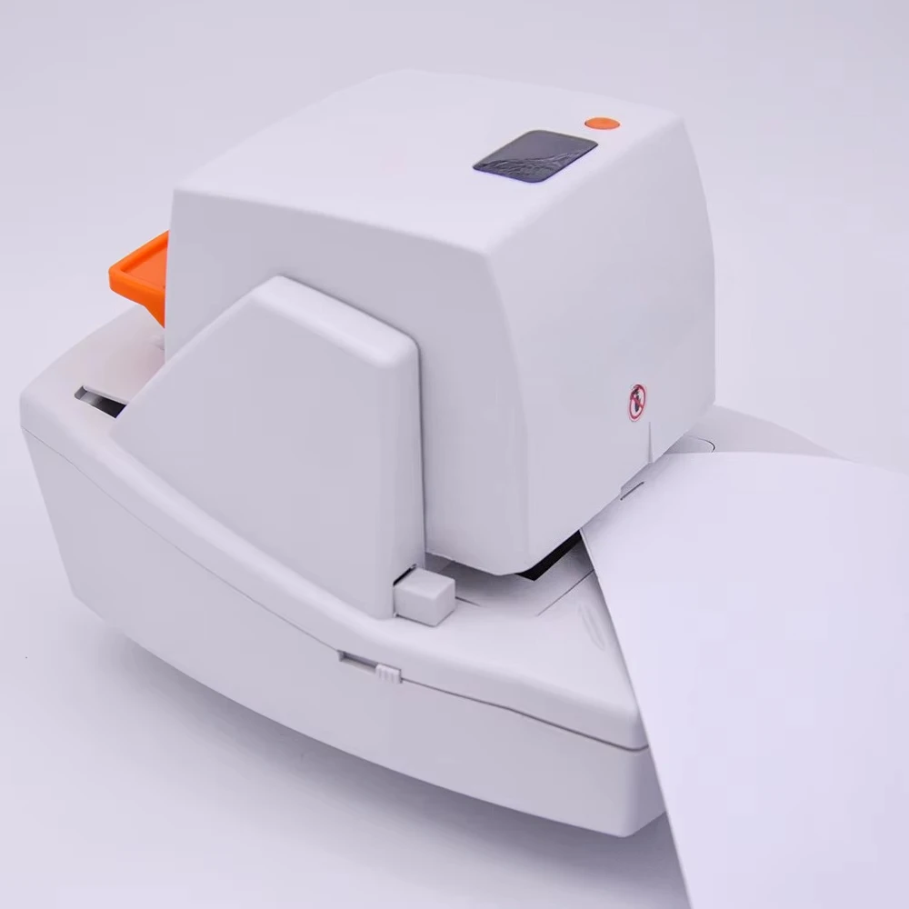 

JH-90 Heavy-Duty Electric Stapler 90 Sheet Binding Capacity Durable Flat-Clinch Stapler for Office & Meeting Rooms Manual Power